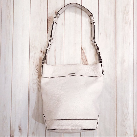 Rebecca Minkoff White Leather Handbag - Picture 2 of 8